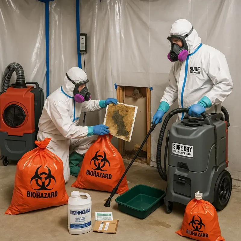Contaminated Water Handling Protocols process in Clarksville, TN