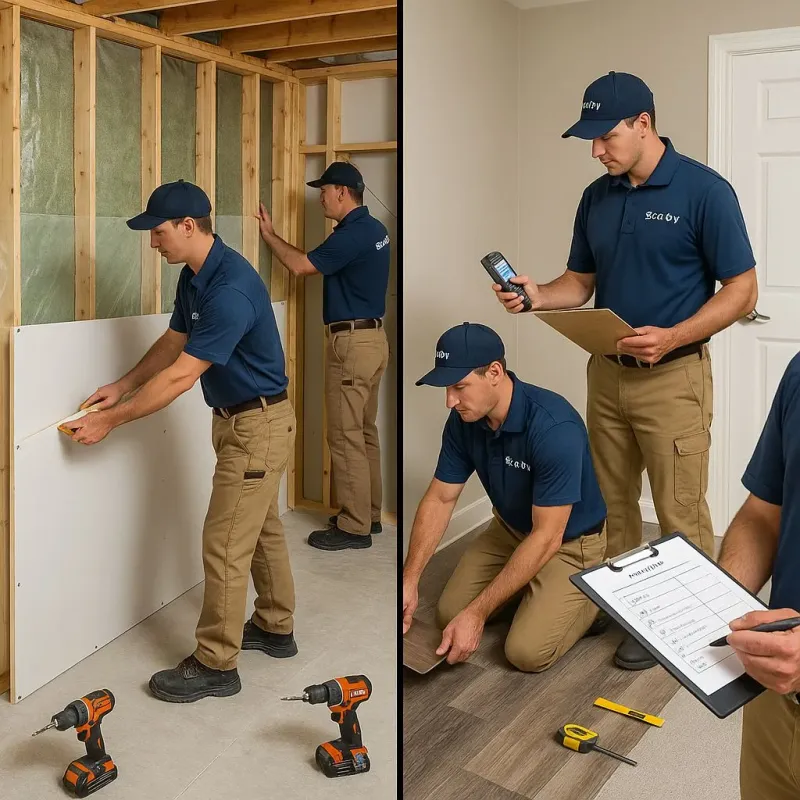 Repairs and Reconstruction process in Clarksville, TN